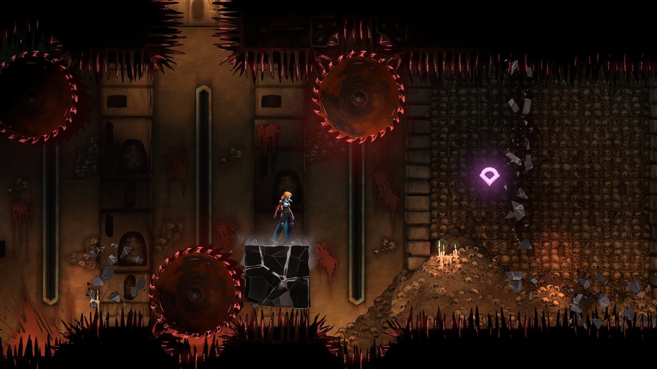 Exploring Dracula's castle in Belmont's Curse