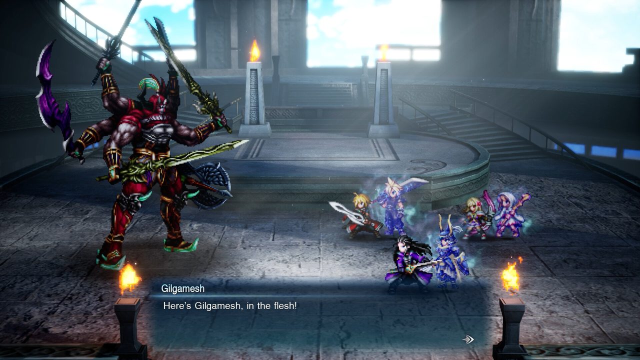 Gilgamesh in Final Fantasy Resonance